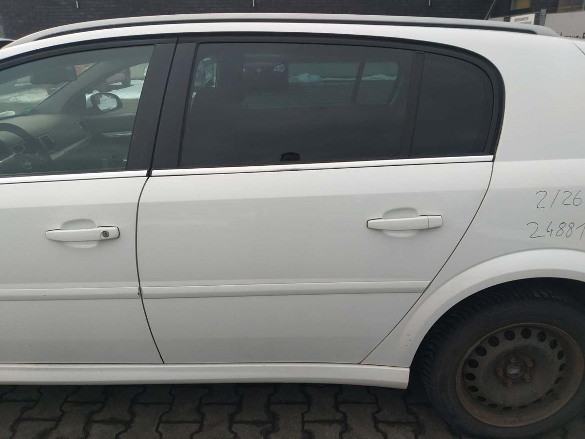 Opel Signum original T&uuml;r hinten links Z474 Casablancaweiss Rohbau Bj.2006